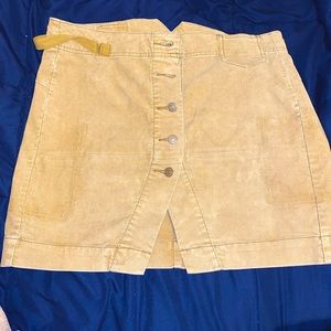 Levi corduroy skirt